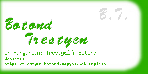 botond trestyen business card